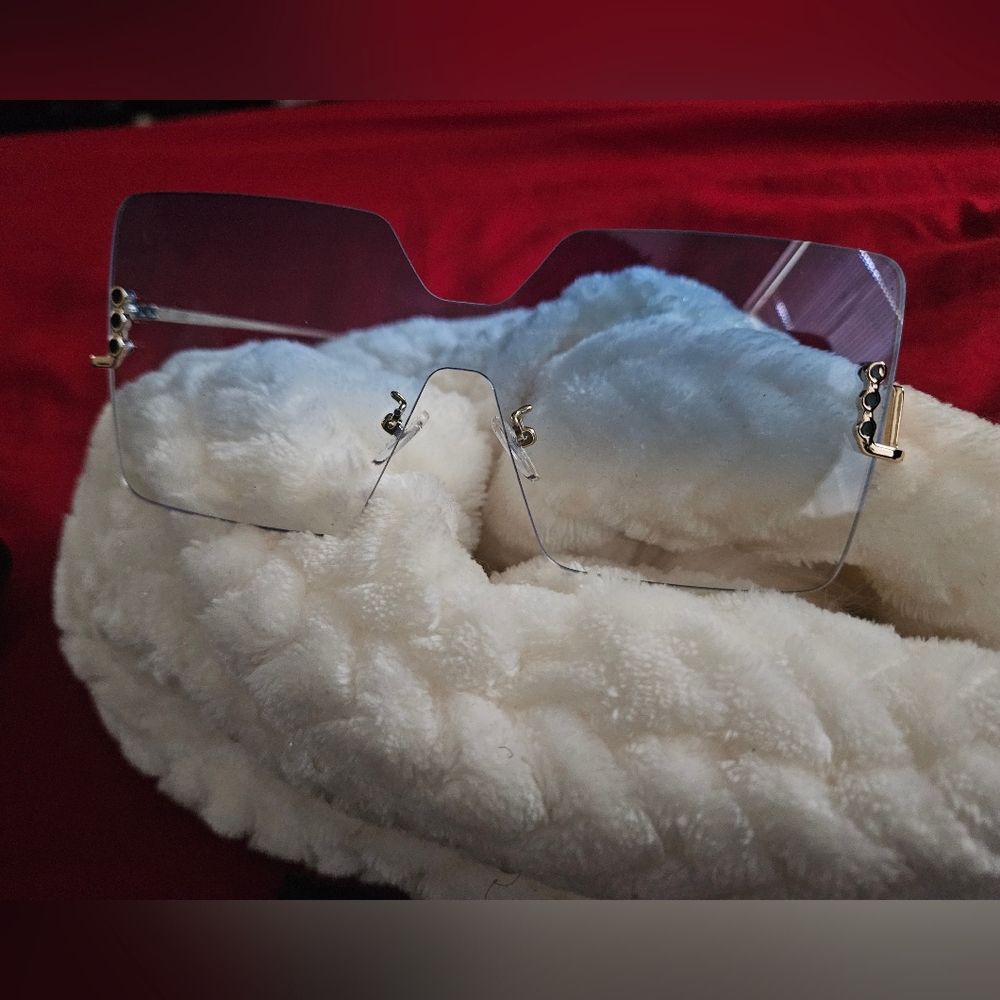 SHEIN Gold and Silver Frame Sunglasses